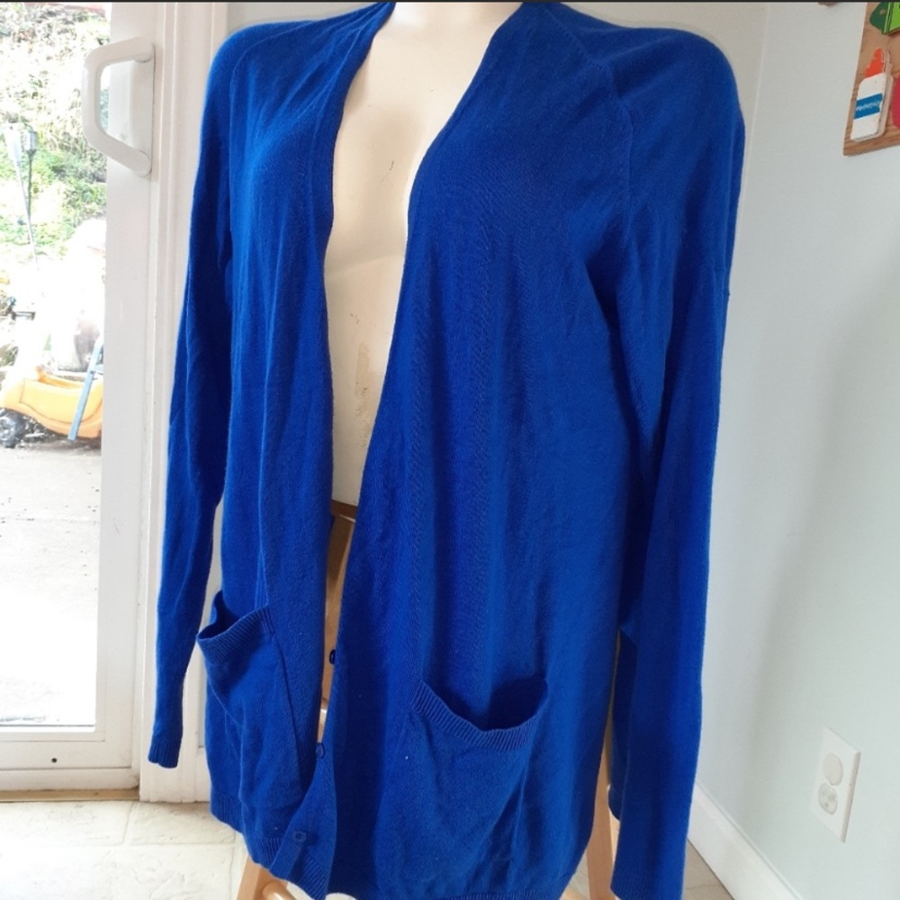 Royal blue The Limited cardigan